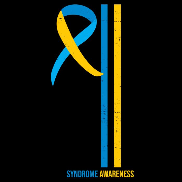 Down Syndrome Awareness Ribbon Flag Mug
