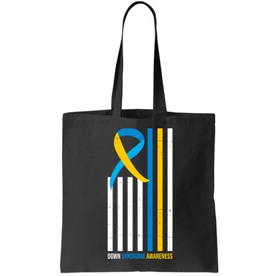 Down Syndrome Awareness Ribbon Flag Bag