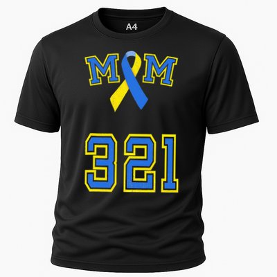 Down Syndrome Awareness Trisomy 21 Mom T 3 21 Month Performance Shirt