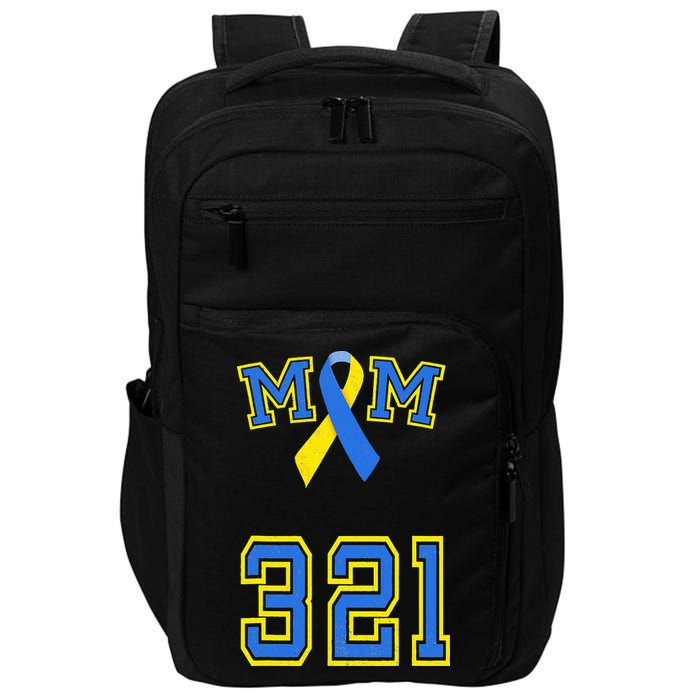 Down Syndrome Awareness Trisomy 21 Mom T 3 21 Month Impact Tech Backpack