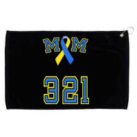 Down Syndrome Awareness Trisomy 21 Mom T 3 21 Month Grommeted Golf Towel