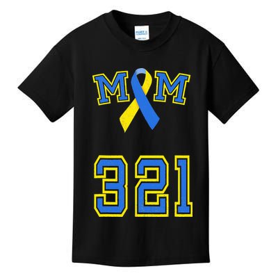 Down Syndrome Awareness Trisomy 21 Mom T 3 21 Month Kids T-Shirt
