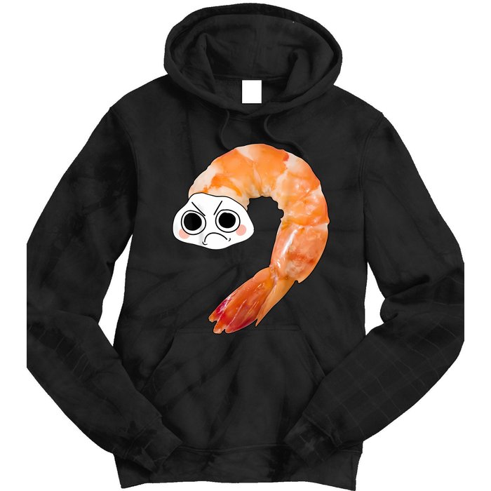 Dandy Shrimpo Angry Shrimp World Birthday Costume Tie Dye Hoodie