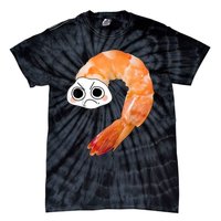 Dandy Shrimpo Angry Shrimp World Birthday Costume Tie-Dye T-Shirt