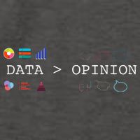 Data Science And Statistics Data Is Greater Than Opinion Vector Backpack