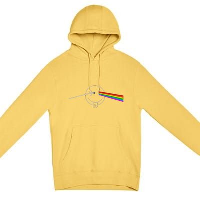 Dark Side Acid House Psychedelic Vibes Design Premium Pullover Hoodie