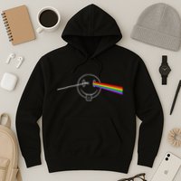 Dark Side Acid House Psychedelic Vibes Design Hoodie