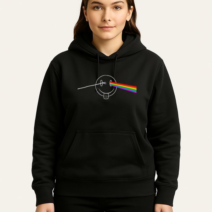 Dark Side Acid House Psychedelic Vibes Design Hoodie