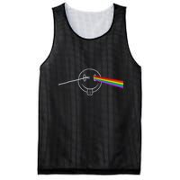 Dark Side Acid House Psychedelic Vibes Design Mesh Reversible Basketball Jersey Tank