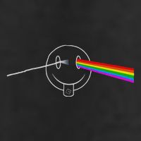 Dark Side Acid House Psychedelic Vibes Design 25L Jumbo Tote