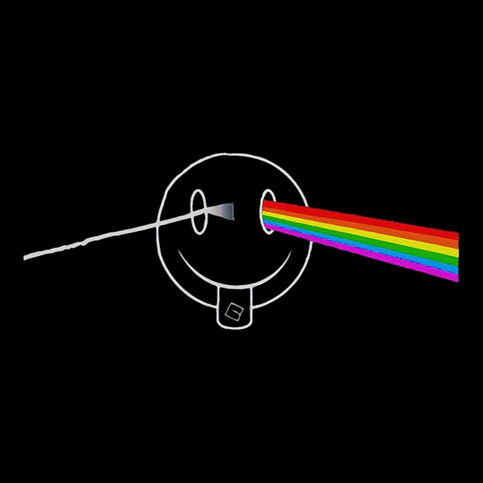 Dark Side Acid House Psychedelic Vibes Design Visor
