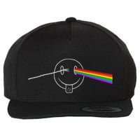 Dark Side Acid House Psychedelic Vibes Design Wool Snapback Cap