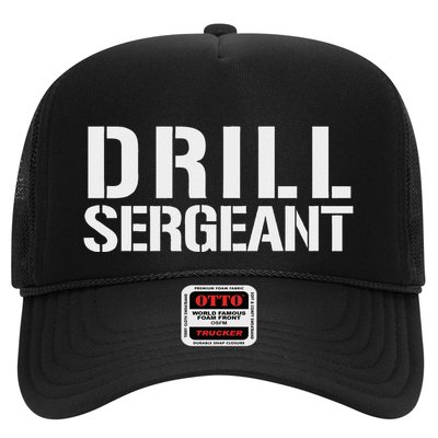 Drill Sergeant Army Boot Camp Trucker Hat