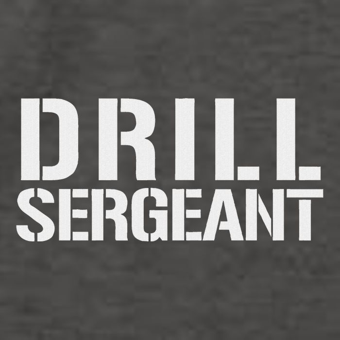 Drill Sergeant Army Boot Camp Vector Backpack