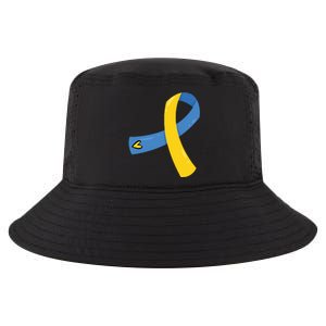 Down Syndrome Awareness Ribbon Cool Comfort Performance Bucket Hat