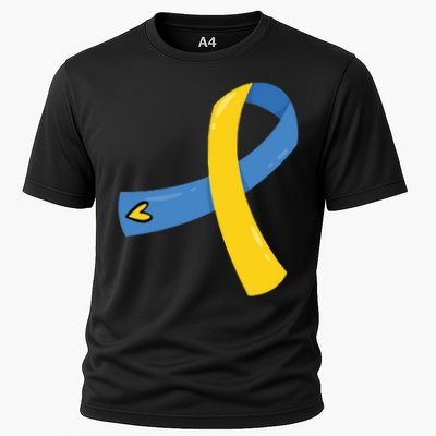 Down Syndrome Awareness Ribbon Performance Shirt