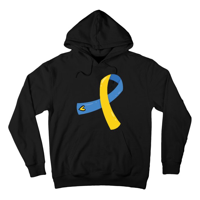 Down Syndrome Awareness Ribbon Hoodie