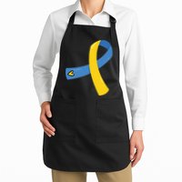 Down Syndrome Awareness Ribbon Apron