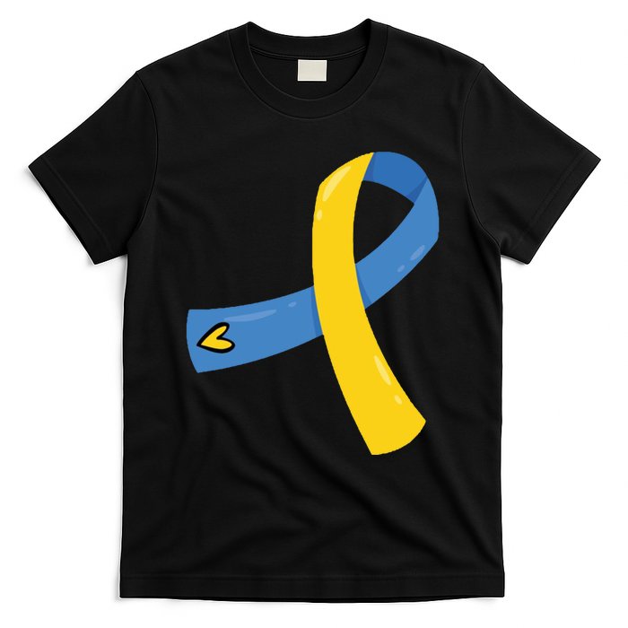 Down Syndrome Awareness Ribbon T-Shirt