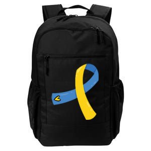 Down Syndrome Awareness Ribbon Daily Commute Backpack