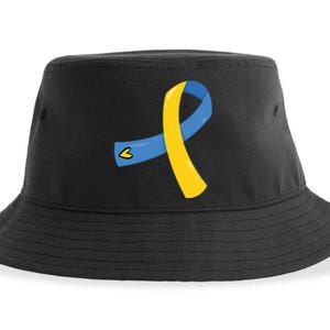 Down Syndrome Awareness Ribbon Sustainable Bucket Hat