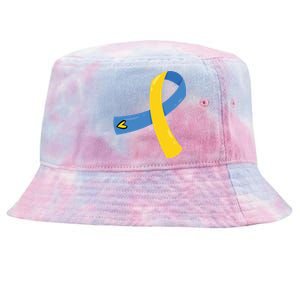 Down Syndrome Awareness Ribbon Tie-Dyed Bucket Hat