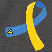 Down Syndrome Awareness Ribbon Vector Backpack