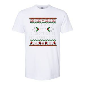 Dear Santa All I Want For Christmas Is My Gross Pay Xmas Softstyle CVC T-Shirt