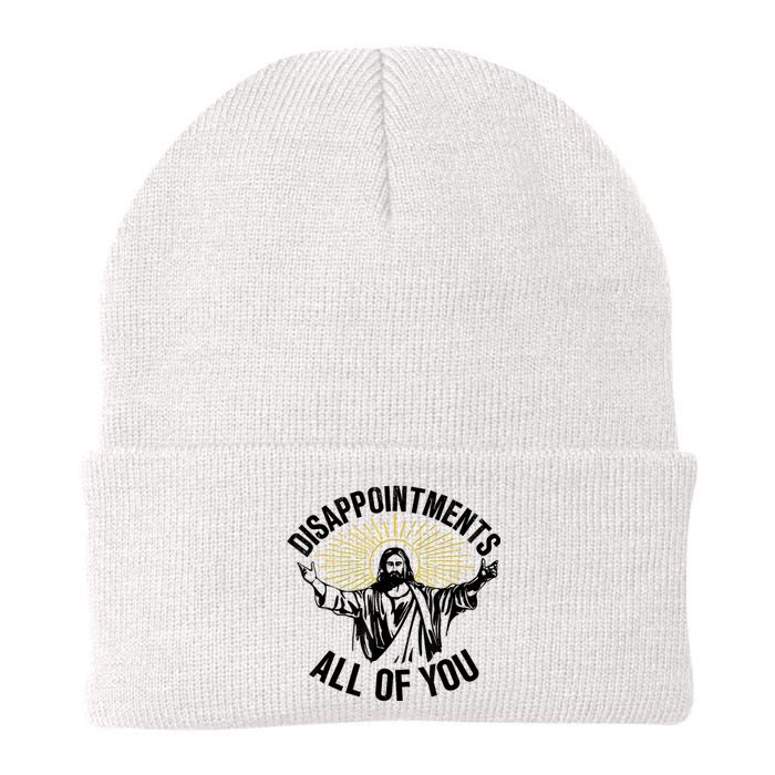 Disappointments Sarcastic All Of You Christian Jesus Knit Cap Winter Beanie