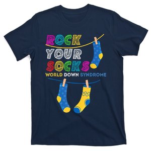 Down Syndrome Awareness Rock Your Socks T-Shirt