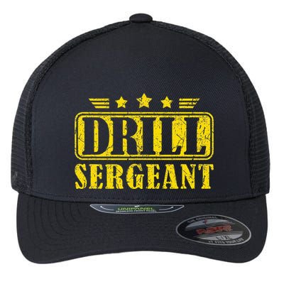 Drill Sergeant A Drill Team Or Warrant Officer Flexfit Unipanel Trucker Cap
