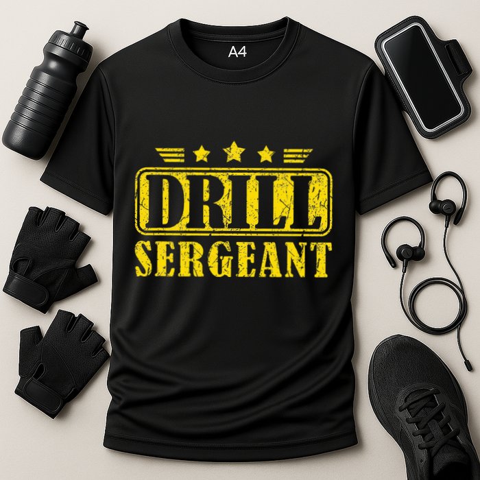 Drill Sergeant A Drill Team Or Warrant Officer Performance Shirt