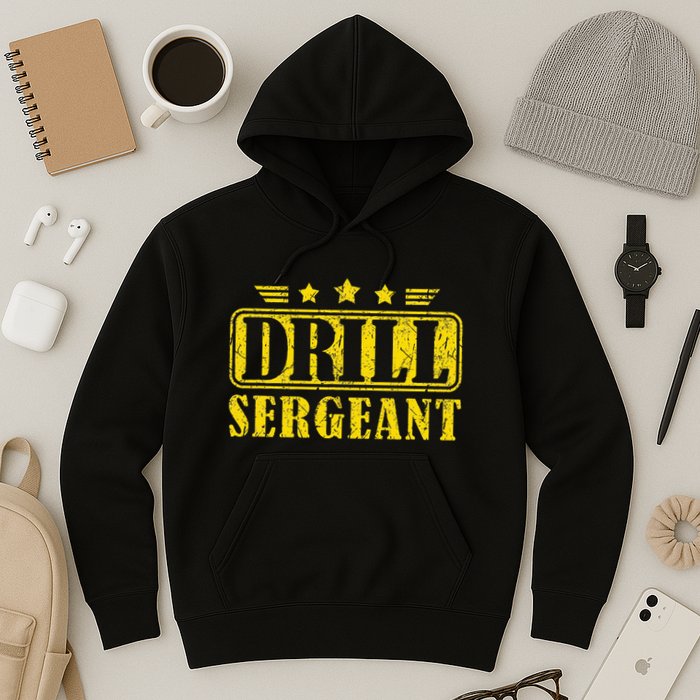 Drill Sergeant A Drill Team Or Warrant Officer Hoodie