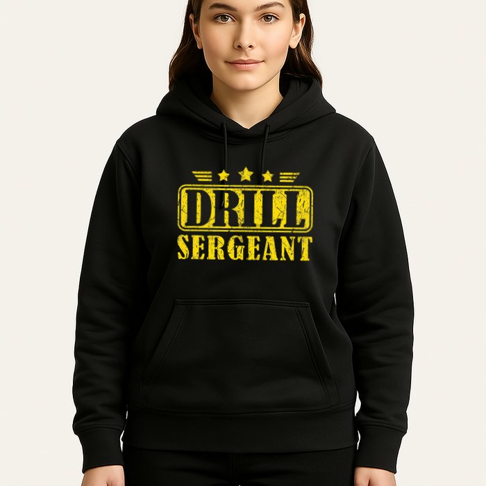 Drill Sergeant A Drill Team Or Warrant Officer Hoodie