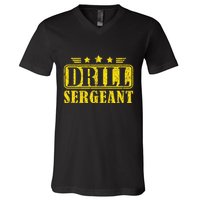 Drill Sergeant A Drill Team Or Warrant Officer V-Neck T-Shirt