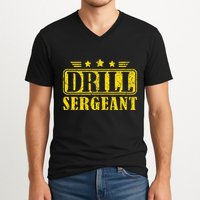 Drill Sergeant A Drill Team Or Warrant Officer V-Neck T-Shirt