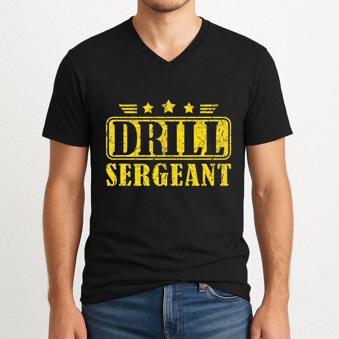 Drill Sergeant A Drill Team Or Warrant Officer V-Neck T-Shirt