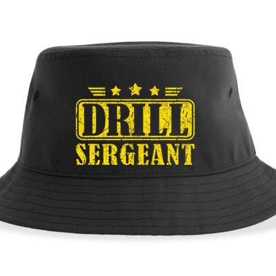 Drill Sergeant A Drill Team Or Warrant Officer Sustainable Bucket Hat