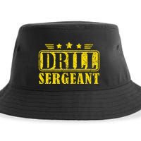 Drill Sergeant A Drill Team Or Warrant Officer Sustainable Bucket Hat