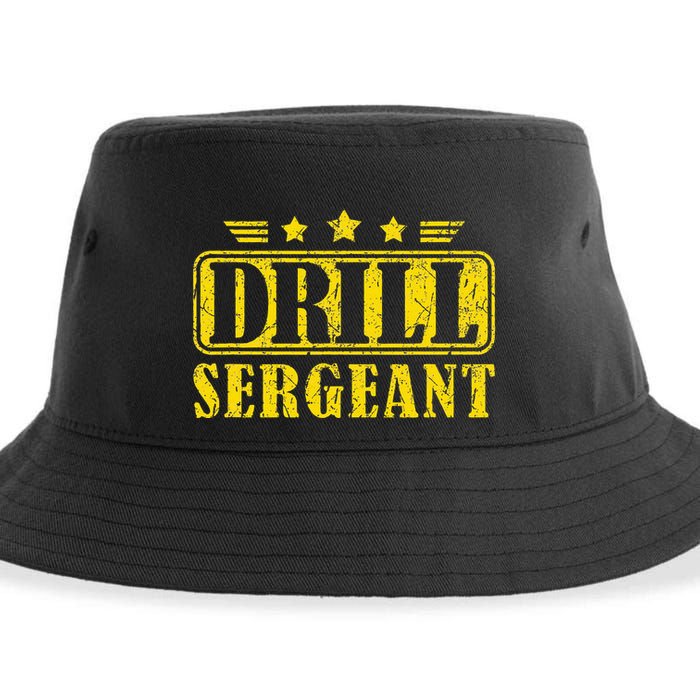 Drill Sergeant A Drill Team Or Warrant Officer Sustainable Bucket Hat