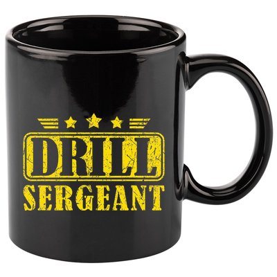 Drill Sergeant A Drill Team Or Warrant Officer 11oz C Handle Ceramic Mug
