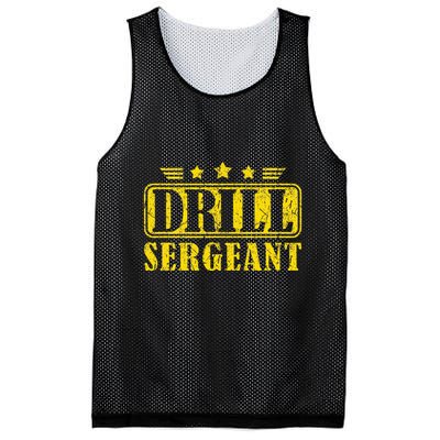 Drill Sergeant A Drill Team Or Warrant Officer Mesh Reversible Basketball Jersey Tank