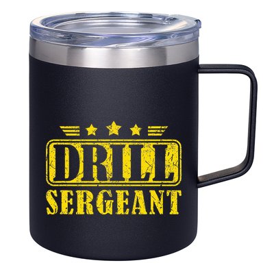 Drill Sergeant A Drill Team Or Warrant Officer 12oz Stainless Steel Coffee Mug