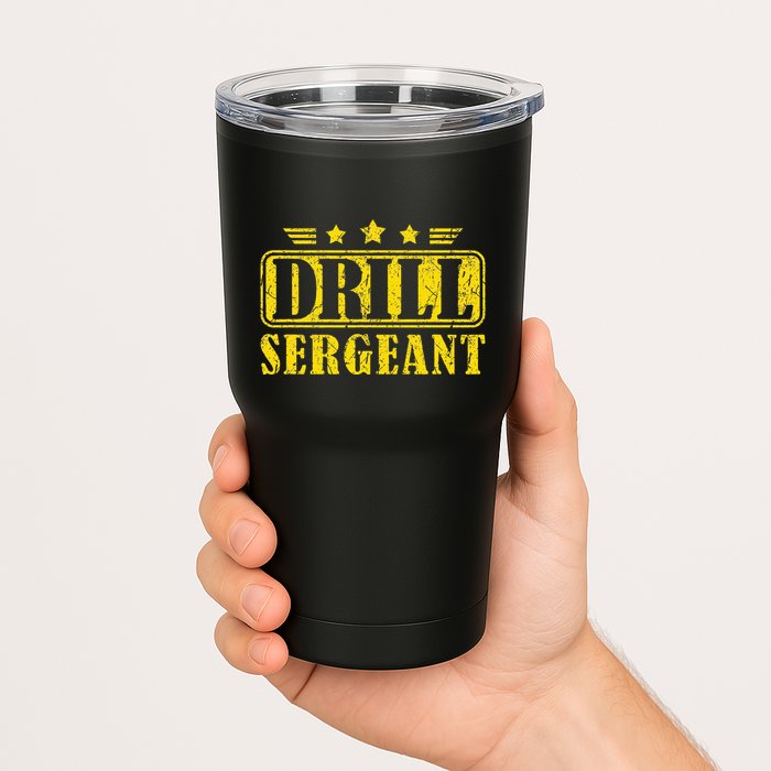 Drill Sergeant A Drill Team Or Warrant Officer Tumbler