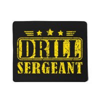 Drill Sergeant A Drill Team Or Warrant Officer Mousepad