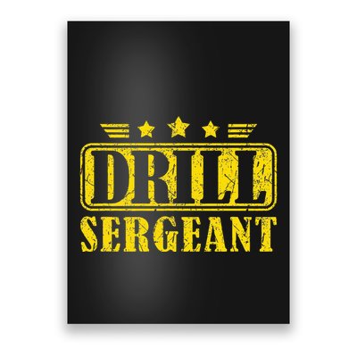 Drill Sergeant A Drill Team Or Warrant Officer Poster