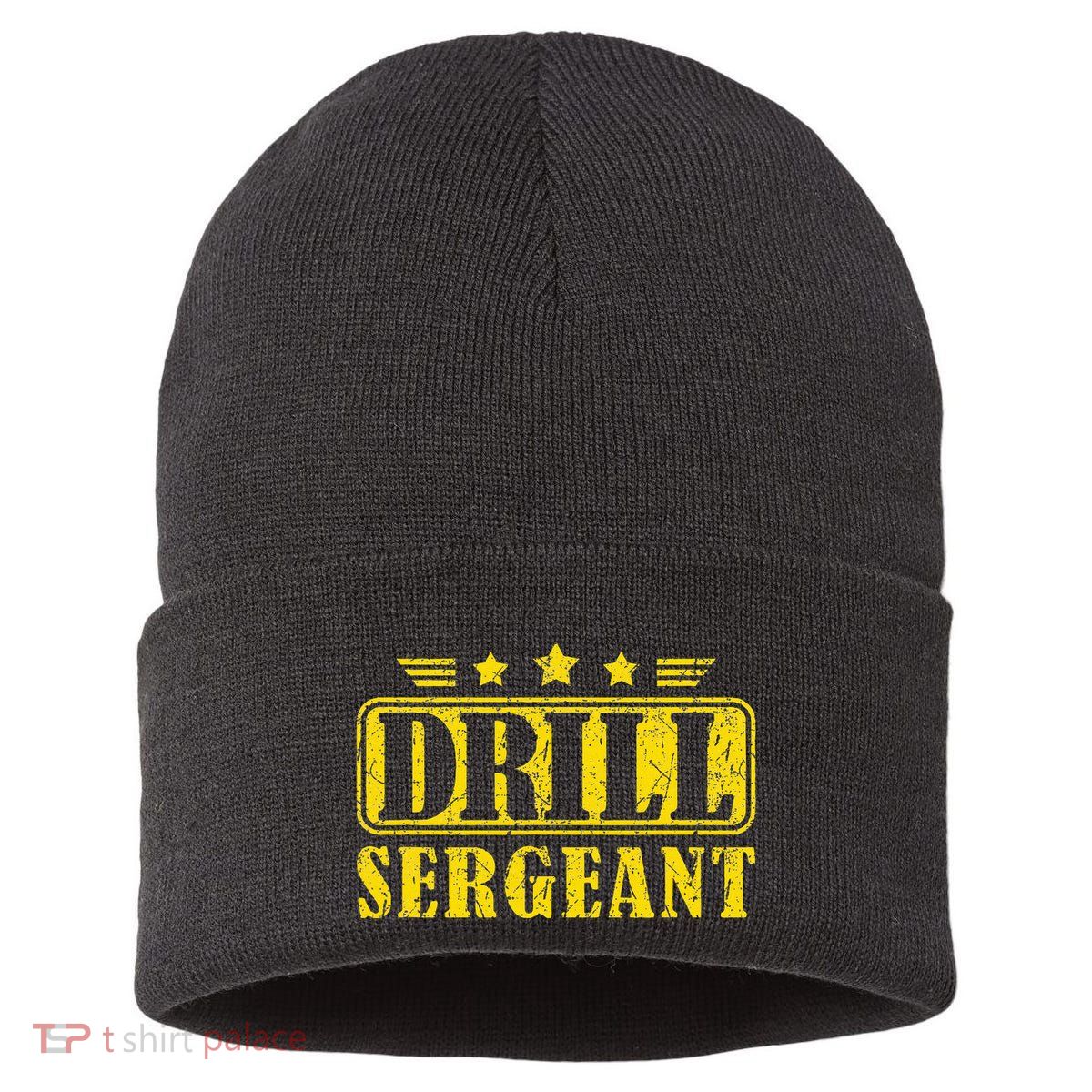 Drill Sergeant A Drill Team Or Warrant Officer Sustainable Knit Beanie