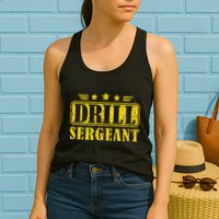 Drill Sergeant A Drill Team Or Warrant Officer Womens Tank Top