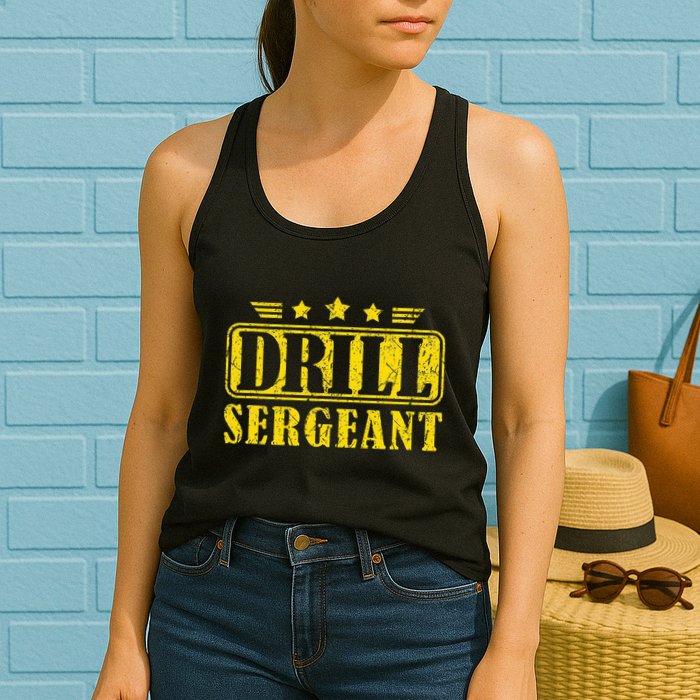 Drill Sergeant A Drill Team Or Warrant Officer Womens Tank Top