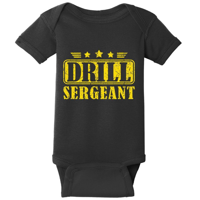 Drill Sergeant A Drill Team Or Warrant Officer Baby Bodysuit